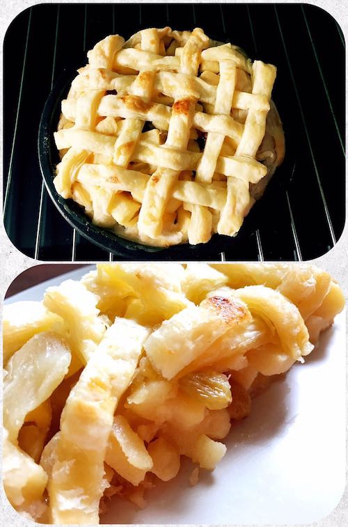 home-made apple pie